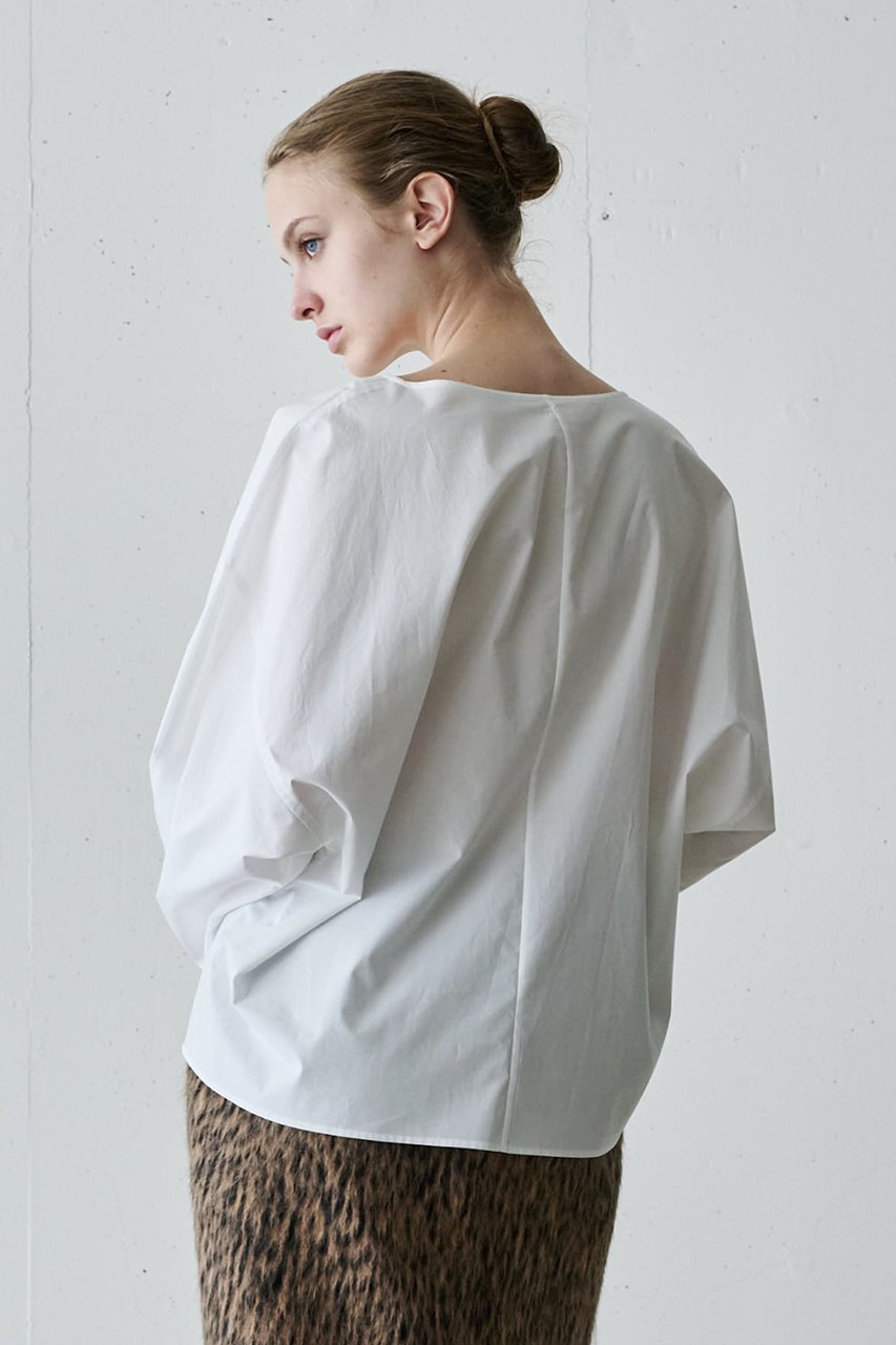 【ジェイドット/j.】のコットンTブラウス 人気、トレンドファッション・服の通販 founy(ファニー) 　ファッション　Fashion　レディースファッション　Fashion for Women　トップス・カットソー　Cut & Sew Tops　シャツ・ブラウス・オフィスカジュアル　Elegant Blouses & Button-Ups　スラックス　Slacks, Dress Pants　スリーブ　Sleeve, Long Sleeve / Short Sleeve　ダウン　Down, Puffer　デニム　Denim, Jeans Material　ヘムライン　Hemline, Bottom Cut　ロング　Long, Long-Length　other-6|ID: prp329100004905175 ipo3291000000036719283