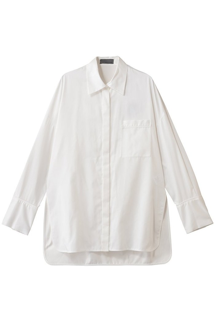 【アンクレイヴ/uncrave】のブロードクロス BIGシャツ インテリア・キッズ・メンズ・レディースファッション・服の通販 founy(ファウニー) https://founy.com/ ファッション Fashion レディースファッション Fashion for Women トップス・カットソー Cut & Sew Tops シャツ・ブラウス・オフィスカジュアル Elegant Blouses & Button-Ups カシュクール Wrap Design カフス Cuff Design サテン Satin, Glossy Fabric スリーブ Sleeve, Long Sleeve / Short Sleeve パイピング Piping, Trim Design ビッグ Big, Oversized ブロード Broadcloth, Fine Cotton ポケット Pocket, Pocket Detail ヨーク Yoke, Yoke Design ロング Long, Long-Length |ID: prp329100004905194 ipo3291000000036719446