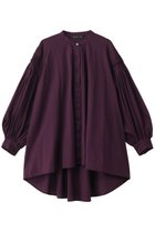 【ミズイロ インド/mizuiro ind】のピンタックパフスリーブシャツ 人気、トレンドファッション・服の通販 founy(ファニー) ファッション Fashion レディースファッション Fashion for Women トップス・カットソー Cut & Sew Tops シャツ・ブラウス・オフィスカジュアル Elegant Blouses & Button-Ups スリーブ Sleeve, Long Sleeve / Short Sleeve フェミニン Feminine, Girly ロング Long, Long-Length エレガント 上品 Elegant thumbnail wine|ID: prp329100004905201 ipo3291000000036719506