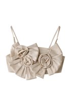 【メゾンスペシャル/MAISON SPECIAL】のRose Ribbon Motif Bustier/ローズリボンモチーフビスチェ IVR(アイボリー)|ID: prp329100004905253 ipo3291000000036719960