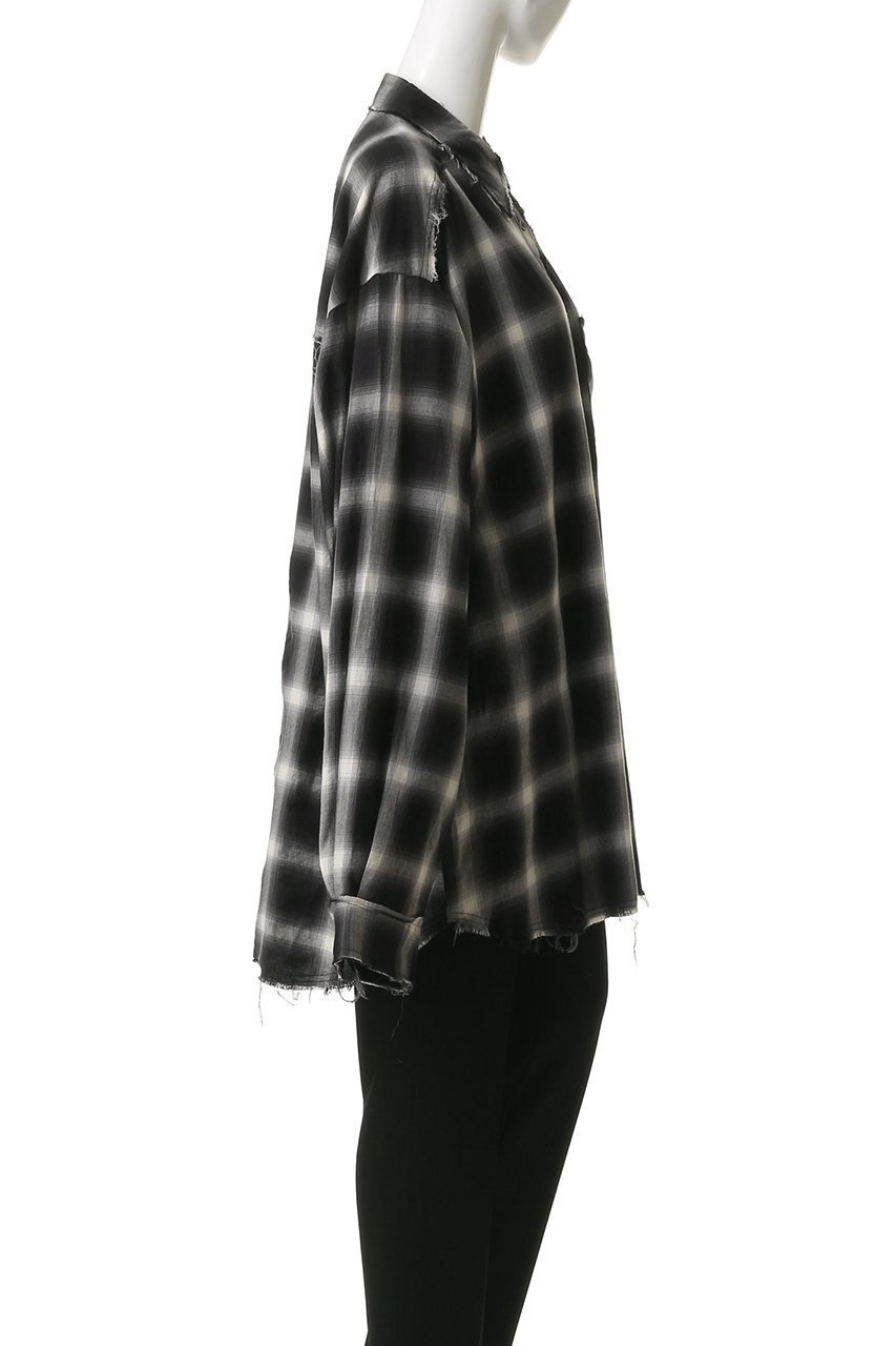 【プランク プロジェクト/PRANK PROJECT】のチェックシャツ 人気、トレンドファッション・服の通販 founy(ファニー) 　ファッション　Fashion　レディースファッション　Fashion for Women　トップス・カットソー　Cut & Sew Tops　シャツ・ブラウス・オフィスカジュアル　Elegant Blouses & Button-Ups　スリーブ　Sleeve, Long Sleeve / Short Sleeve　チェック　Check, Plaid, Tartan　メンズ　Men's, Menswear　ロング　Long, Long-Length　羽織　Haori, Light Jacket　other-3|ID: prp329100004905260 ipo3291000000036720033