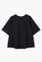 【レリル/lelill】の【日本製】THE BASIC H/S BLOUSE 人気、トレンドファッション・服の通販 founy(ファニー) ファッション Fashion レディースファッション Fashion for Women トップス・カットソー Cut & Sew Tops シャツ・ブラウス・オフィスカジュアル Elegant Blouses & Button-Ups ショート Short, Short Length スリーブ Sleeve, Long Sleeve / Short Sleeve ビッグ Big, Oversized リボン Ribbon, Bow 半袖 Short Sleeve, Half Sleeve 吸水 Absorbent, Quick-Dry 日本製 Made In Japan thumbnail ブラック|ID: prp329100004905271 ipo3291000000036720123