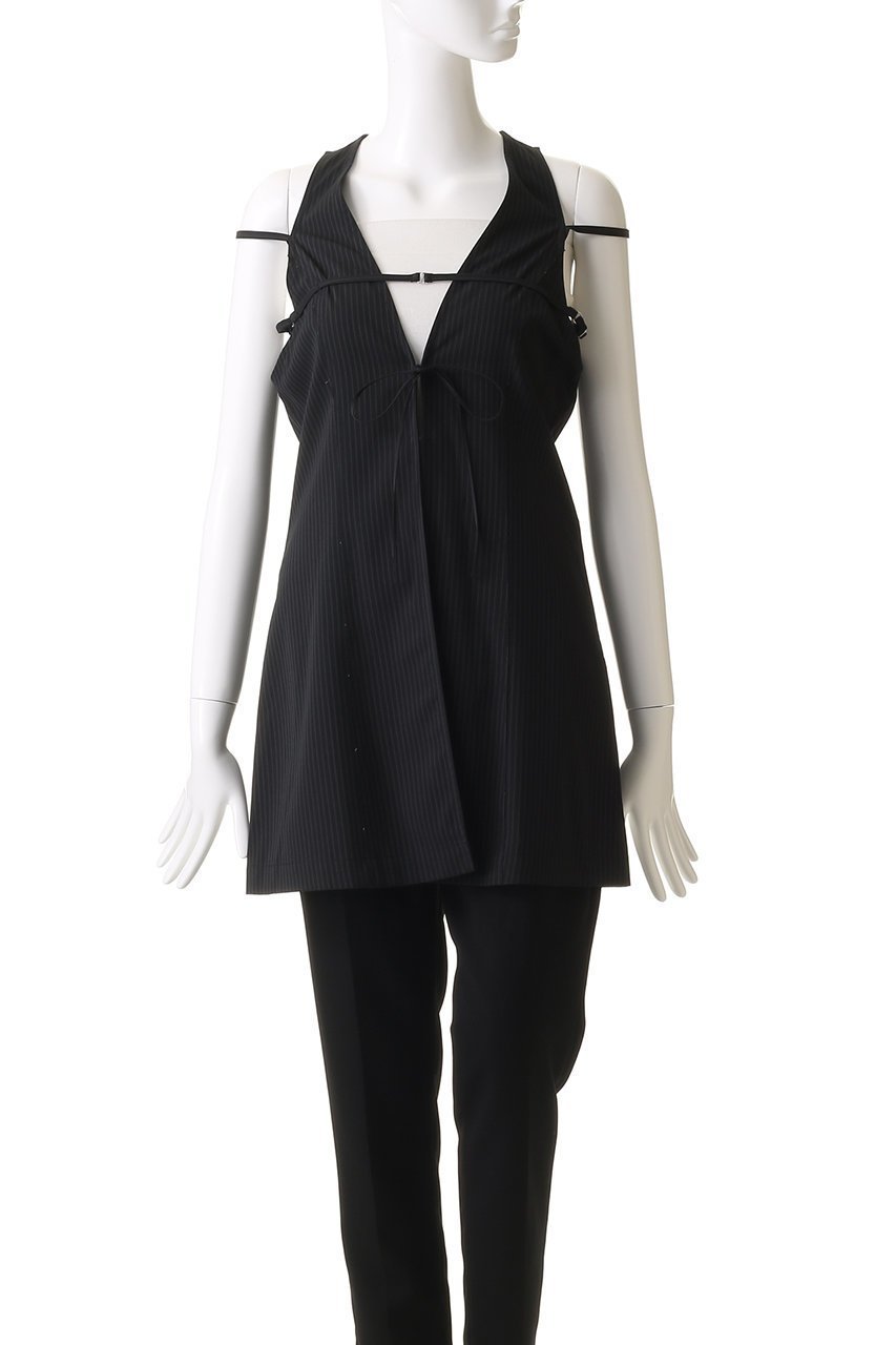 【プランク プロジェクト/PRANK PROJECT】のチュニックベスト / Tunic Vest 人気、トレンドファッション・服の通販 founy(ファニー) 　ファッション　Fashion　レディースファッション　Fashion for Women　アウター　Coat / Outerwear Collection　トップス・カットソー　Cut & Sew Tops　キャミソール&ノースリーブ　Camisoles & Sleeveless Tops　シャツ・ブラウス・オフィスカジュアル　Elegant Blouses & Button-Ups　ベスト&ジレ / 重ね着スタイル　Vests & Gilets　おすすめ　Recommended / Our Picks　コンビ　Combo, Combination Style　サテン　Satin, Glossy Fabric　シンプル　Simple, Minimal　タンク　Tank Top, Sleeveless Top　チュニック　Tunic, Long Top　ツイル　Twist, Twisted Detail　ノースリーブ　Sleeveless, No-Sleeve　ベスト　Vest, Waistcoat　ラップ　Wrap, Wrap Design　夏　Summer　秋　Autumn　長袖　Long Sleeve, Full Sleeve　other-8|ID: prp329100004905273 ipo3291000000036720147