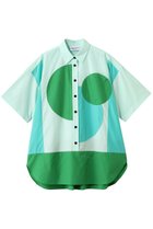 【ナゴンスタンス/nagonstans】のT/Cブロード ドットモチーフSH/シャツ Zucchini|ID: prp329100004905275 ipo3291000000036720167