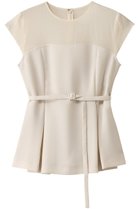 【アンクレイヴ/uncrave】のウォッシャブルダブルクロス /ビスチェブラウス(フレンチスリーブ) エクリュ|ID: prp329100004905277 ipo3291000000036720187