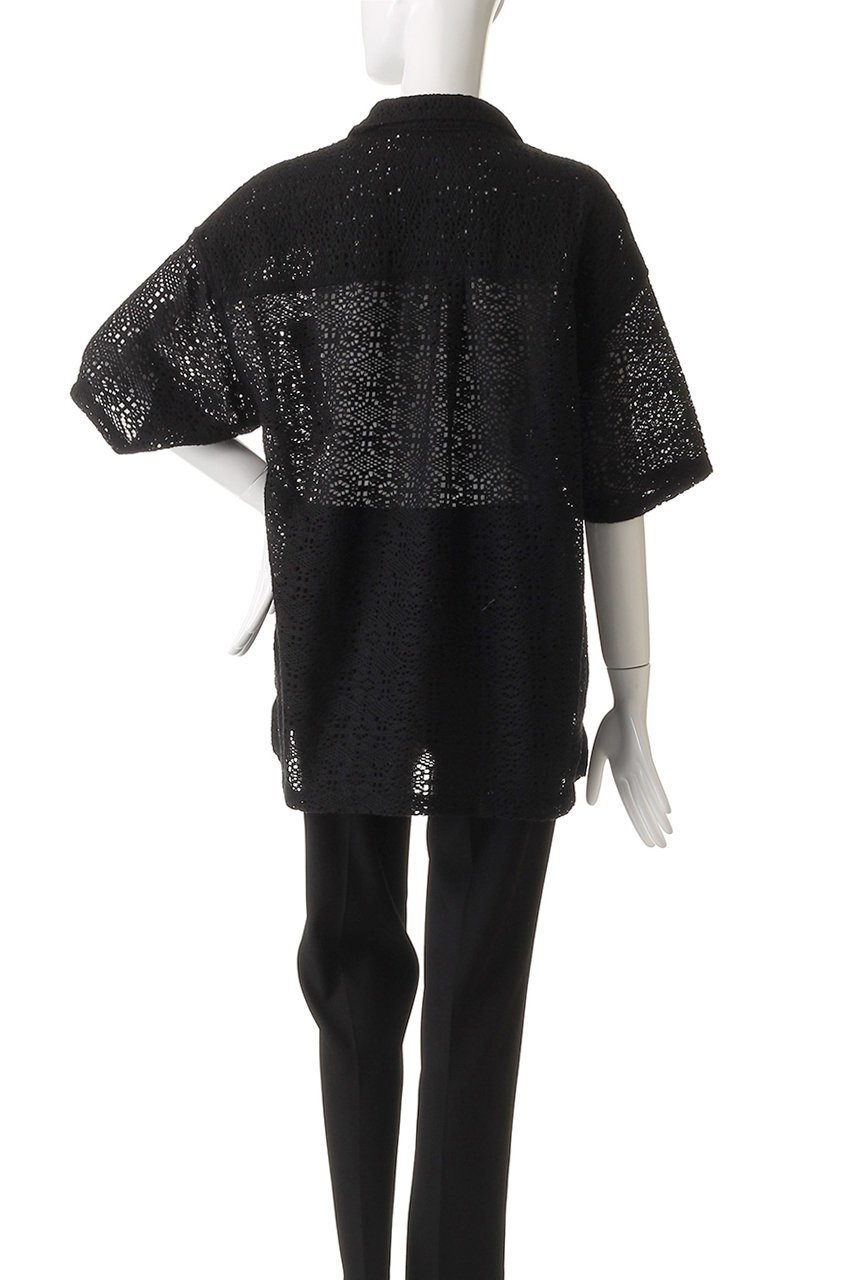 【メゾンスペシャル/MAISON SPECIAL】の【UNISEX】クロシェライクS/Sメッシュシャツ 人気、トレンドファッション・服の通販 founy(ファニー) 　ファッション　Fashion　レディースファッション　Fashion for Women　トップス・カットソー　Cut & Sew Tops　シャツ・ブラウス・オフィスカジュアル　Elegant Blouses & Button-Ups　ユニセックス　Unisex, Genderless　インナー　Innerwear　クロシェ　Crochet, Knitted Lace　シアー　Sheer, See-Through　ショート　Short, Short Length　スリーブ　Sleeve, Long Sleeve / Short Sleeve　ハーフ　Half, Half-Length　メッシュ　Mesh, Net Fabric　ロング　Long, Long-Length　夏　Summer　S/S・春夏　SS, Spring/Summer, Warm Season　other-4|ID: prp329100004905295 ipo3291000000036720339