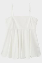 【ル フィル/LE PHIL】のSOLOTEXブロードスカラップキャミソール ホワイト|ID: prp329100004905308 ipo3291000000036720464