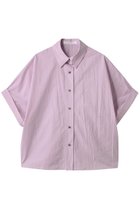 【プレインピープル/PLAIN PEOPLE】のボイルドコットンドロップショルダーシャツ 人気、トレンドファッション・服の通販 founy(ファニー) ファッション Fashion レディースファッション Fashion for Women トップス・カットソー Cut & Sew Tops シャツ・ブラウス・オフィスカジュアル Elegant Blouses & Button-Ups ショート Short, Short Length シンプル Simple, Minimal スリーブ Sleeve, Long Sleeve / Short Sleeve ロールアップ Roll-Up, Cuffed Hem 半袖 Short Sleeve, Half Sleeve thumbnail ベビーピンク|ID: prp329100004905342 ipo3291000000036720790