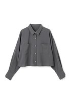 【アンクレイヴ/uncrave】のドライタッチトロ ショートシャツ 人気、トレンドファッション・服の通販 founy(ファニー) ファッション Fashion レディースファッション Fashion for Women トップス・カットソー Cut & Sew Tops シャツ・ブラウス・オフィスカジュアル Elegant Blouses & Button-Ups ショート Short, Short Length スリーブ Sleeve, Long Sleeve / Short Sleeve センター Center, Center Line トレンド Trend, Trending Now ドロップ Drop Shoulder, Dropped Style パッチ Patch, Appliqué ポケット Pocket, Pocket Detail 定番 Standard, Basic Item 洗える Machine Washable thumbnail スレート|ID: prp329100004905352 ipo3291000000036720865