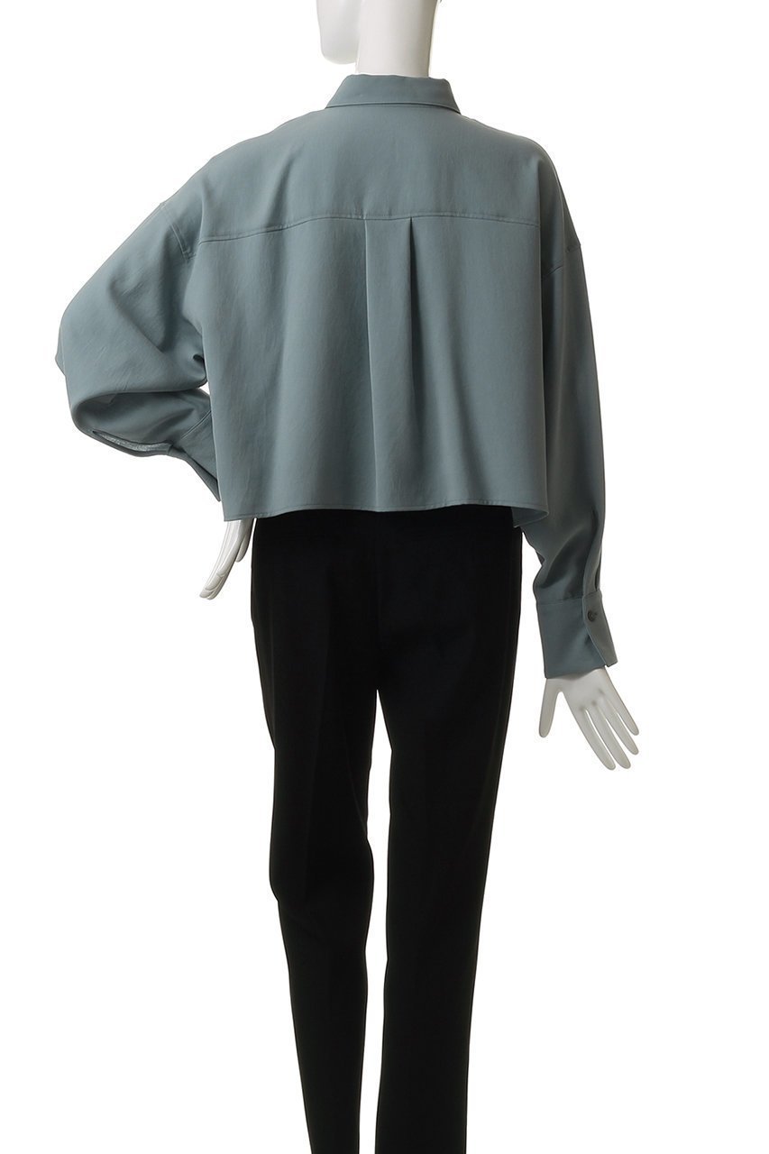 【アンクレイヴ/uncrave】のドライタッチトロ ショートシャツ 人気、トレンドファッション・服の通販 founy(ファニー) 　ファッション　Fashion　レディースファッション　Fashion for Women　トップス・カットソー　Cut & Sew Tops　シャツ・ブラウス・オフィスカジュアル　Elegant Blouses & Button-Ups　ショート　Short, Short Length　スリーブ　Sleeve, Long Sleeve / Short Sleeve　センター　Center, Center Line　トレンド　Trend, Trending Now　ドロップ　Drop Shoulder, Dropped Style　パッチ　Patch, Appliqué　ポケット　Pocket, Pocket Detail　定番　Standard, Basic Item　洗える　Machine Washable　other-4|ID: prp329100004905352 ipo3291000000036720868