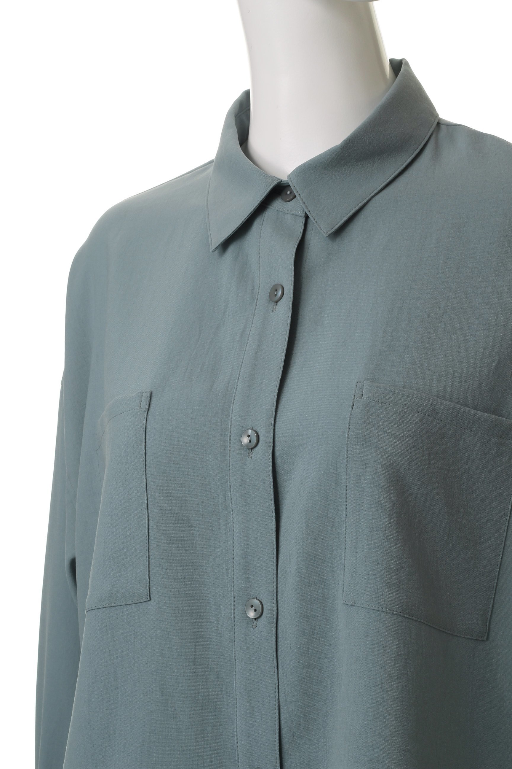 【アンクレイヴ/uncrave】のドライタッチトロ ショートシャツ 人気、トレンドファッション・服の通販 founy(ファニー) 　ファッション　Fashion　レディースファッション　Fashion for Women　トップス・カットソー　Cut & Sew Tops　シャツ・ブラウス・オフィスカジュアル　Elegant Blouses & Button-Ups　ショート　Short, Short Length　スリーブ　Sleeve, Long Sleeve / Short Sleeve　センター　Center, Center Line　トレンド　Trend, Trending Now　ドロップ　Drop Shoulder, Dropped Style　パッチ　Patch, Appliqué　ポケット　Pocket, Pocket Detail　定番　Standard, Basic Item　洗える　Machine Washable　other-5|ID: prp329100004905352 ipo3291000000036720869