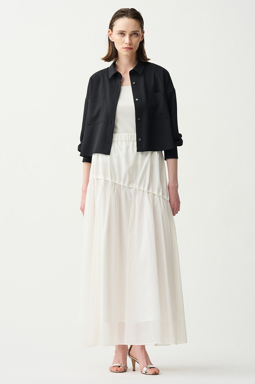 【アンクレイヴ/uncrave】のドライタッチトロ ショートシャツ 人気、トレンドファッション・服の通販 founy(ファニー) 　ファッション　Fashion　レディースファッション　Fashion for Women　トップス・カットソー　Cut & Sew Tops　シャツ・ブラウス・オフィスカジュアル　Elegant Blouses & Button-Ups　ショート　Short, Short Length　スリーブ　Sleeve, Long Sleeve / Short Sleeve　センター　Center, Center Line　トレンド　Trend, Trending Now　ドロップ　Drop Shoulder, Dropped Style　パッチ　Patch, Appliqué　ポケット　Pocket, Pocket Detail　定番　Standard, Basic Item　洗える　Machine Washable　other-6|ID: prp329100004905352 ipo3291000000036720870