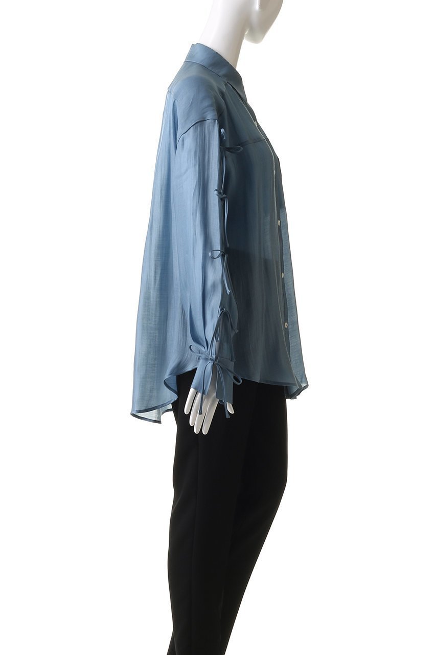 【メゾンスペシャル/MAISON SPECIAL】のOversize Shear Ribbon Shirt/オーバーシアーリボンシャツ 人気、トレンドファッション・服の通販 founy(ファニー) 　ファッション　Fashion　レディースファッション　Fashion for Women　トップス・カットソー　Cut & Sew Tops　シャツ・ブラウス・オフィスカジュアル　Elegant Blouses & Button-Ups　エアリー　Airy Texture　キャミソール　Camisole, Spaghetti Strap Top　スリーブ　Sleeve, Long Sleeve / Short Sleeve　タンク　Tank Top, Sleeveless Top　ポケット　Pocket, Pocket Detail　羽織　Haori, Light Jacket　リボン　Ribbon, Bow　ロング　Long, Long-Length　夏　Summer　other-3|ID: prp329100004905394 ipo3291000000036747713