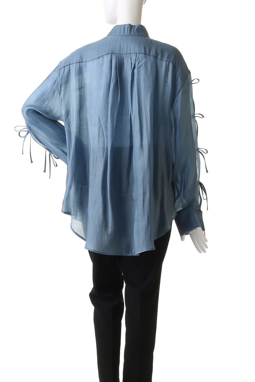 【メゾンスペシャル/MAISON SPECIAL】のOversize Shear Ribbon Shirt/オーバーシアーリボンシャツ 人気、トレンドファッション・服の通販 founy(ファニー) 　ファッション　Fashion　レディースファッション　Fashion for Women　トップス・カットソー　Cut & Sew Tops　シャツ・ブラウス・オフィスカジュアル　Elegant Blouses & Button-Ups　エアリー　Airy Texture　キャミソール　Camisole, Spaghetti Strap Top　スリーブ　Sleeve, Long Sleeve / Short Sleeve　タンク　Tank Top, Sleeveless Top　ポケット　Pocket, Pocket Detail　羽織　Haori, Light Jacket　リボン　Ribbon, Bow　ロング　Long, Long-Length　夏　Summer　other-4|ID: prp329100004905394 ipo3291000000036747714