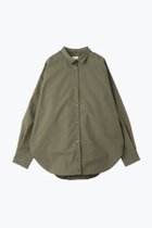 【レリル/lelill】のオーガニックタイプライター3WAYレギュラーシャツ カーキ|ID: prp329100004905404 ipo3291000000036721390