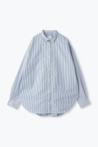 【レリル/lelill】のオーガニックタイプライター3WAYレギュラーシャツ ストライプ|ID: prp329100004905404 ipo3291000000036721391