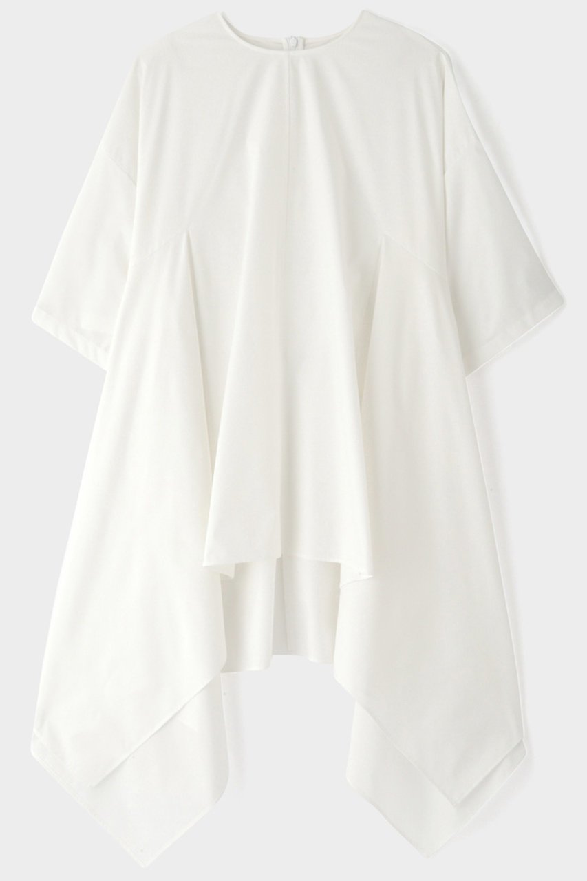 【ル フィル/LE PHIL】のSOLOTEXフレアブラウス インテリア・キッズ・メンズ・レディースファッション・服の通販 founy(ファニー) 　ファッション　Fashion　レディースファッション　Fashion for Women　トップス・カットソー　Cut & Sew Tops　シャツ・ブラウス・オフィスカジュアル　Elegant Blouses & Button-Ups　クッション　Cushion, Throw Pillow　ショート　Short, Short Length　スタイリッシュ　Stylish, Fashionable　ストレッチ　Stretch, Stretchy Fabric　スリーブ　Sleeve, Long Sleeve / Short Sleeve　バランス　Balance, Style Balance　パターン　Pattern, Design Print　フレア　Flare, Flared　ワーク　Workwear, Utility Style　おすすめ　Recommended / Our Picks　ホワイト|ID: prp329100004905462 ipo3291000000036721907