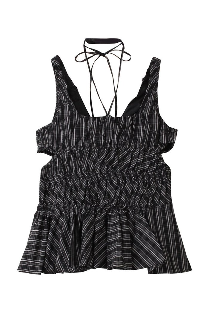 【メゾンスペシャル/MAISON SPECIAL】の2way Shirring Taffeta Blouse/2WAYシャーリングタフタブラウス インテリア・キッズ・メンズ・レディースファッション・服の通販 founy(ファニー) https://founy.com/ ファッション Fashion レディースファッション Fashion for Women トップス・カットソー Cut & Sew Tops キャミソール&ノースリーブ Camisoles & Sleeveless Tops シャツ・ブラウス・オフィスカジュアル Elegant Blouses & Button-Ups カーゴパンツ Cargo Pants, Utility Pants シャーリング Shirring, Ruched スクエア Square, Square Shape ストライプ Stripe, Striped Pattern セットアップ Set-Up, Coordinated Outfit タフタ Taffeta, Structured Fabric チェック Check, Plaid, Tartan ノースリーブ Sleeveless, No-Sleeve フィット Fit, Slim Fit リボン Ribbon, Bow |ID: prp329100004905466 ipo3291000000036721937