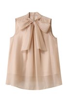 【アナイ/ANAYI】のオーガンジーリボンボウタイブラウス ベージュ|ID: prp329100004905473 ipo3291000000036722014