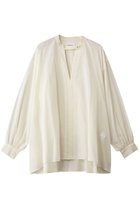 【ミディウミソリッド/MIDIUMISOLID】のstand collar skipper shirt.S シャツ 人気、トレンドファッション・服の通販 founy(ファニー) ファッション Fashion レディースファッション Fashion for Women トップス・カットソー Cut & Sew Tops シャツ・ブラウス・オフィスカジュアル Elegant Blouses & Button-Ups シンプル Simple, Minimal スキッパー Skipper, Open Collar スタンド Stand Collar, Upright Stand スリーブ Sleeve, Long Sleeve / Short Sleeve ロング Long, Long-Length 夏 Summer 春 Spring S/S・春夏 SS, Spring/Summer, Warm Season thumbnail ivory|ID: prp329100004905486 ipo3291000000036722129