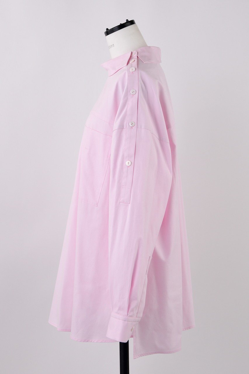 【ナゴンスタンス/nagonstans】の80オックス スクエアヘムP.O/プルオーバー 人気、トレンドファッション・服の通販 founy(ファニー) 　ファッション　Fashion　レディースファッション　Fashion for Women　トップス・カットソー　Cut & Sew Tops　シャツ・ブラウス・オフィスカジュアル　Elegant Blouses & Button-Ups　カジュアルプルオーバー・ニットトップス　Pullovers & Knit Tops / Casual Pullovers　おすすめ　Recommended / Our Picks　アシンメトリー　Asymmetrical Style　オックス　Oxford Fabric　スクエア　Square, Square Shape　スリーブ　Sleeve, Long Sleeve / Short Sleeve　ロング　Long, Long-Length　other-2|ID: prp329100004905488 ipo3291000000036722146