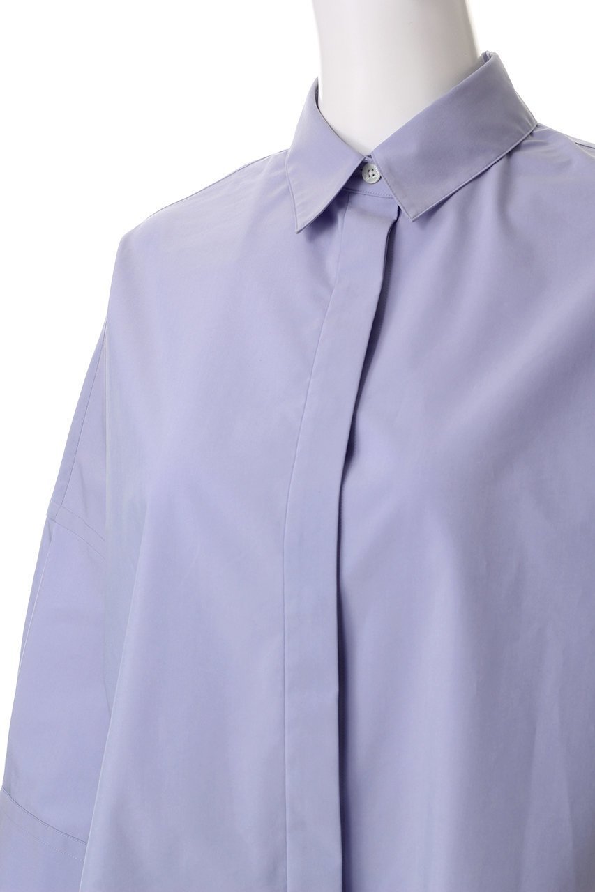 【マッキントッシュ/MACKINTOSH】のWHITELEY 7分袖シャツ 人気、トレンドファッション・服の通販 founy(ファニー) 　ファッション　Fashion　レディースファッション　Fashion for Women　トップス・カットソー　Cut & Sew Tops　シャツ・ブラウス・オフィスカジュアル　Elegant Blouses & Button-Ups　ショルダー　Shoulder, Shoulder Strap　ショート　Short, Short Length　スリーブ　Sleeve, Long Sleeve / Short Sleeve　センター　Center, Center Line　ドロップ　Drop Shoulder, Dropped Style　ファブリック　Fabric, Textile　フォルム　Silhouette, Form　ワイド　Wide, Wide Fit　エレガント 上品　Elegant　other-5|ID: prp329100004905533 ipo3291000000036722516