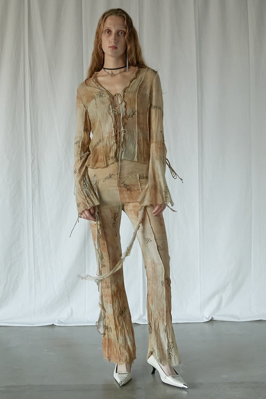 【プランク プロジェクト/PRANK PROJECT】のアンティークプリントフリルカーデ / Antique Print Frill Cardigan 人気、トレンドファッション・服の通販 founy(ファニー) 　ファッション　Fashion　レディースファッション　Fashion for Women　トップス・カットソー　Cut & Sew Tops　カーディガン・羽織り　Layered Style Cardigans　シャツ・ブラウス・オフィスカジュアル　Elegant Blouses & Button-Ups　おすすめ　Recommended / Our Picks　アンティーク　Antique-Inspired　カーディガン　Cardigan, Knitwear　キュプラ　Cupro, Eco Fabric　シアー　Sheer, See-Through　スリーブ　Sleeve, Long Sleeve / Short Sleeve　デニム　Denim, Jeans Material　フラワー　Flower, Floral　フリル　Frill, Ruffle　プリント　Print, Printed Pattern　ロング　Long, Long-Length　夏　Summer　春　Spring　S/S・春夏　SS, Spring/Summer, Warm Season　羽織　Haori, Light Jacket　other-8|ID: prp329100004905538 ipo3291000000036722554