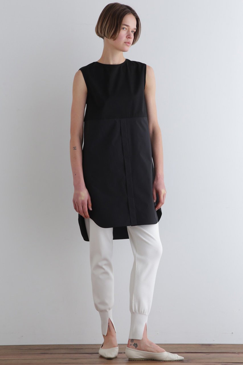 【ル フィル/LE PHIL】のSOLOTEXコンビブロードシャツ 人気、トレンドファッション・服の通販 founy(ファニー) 　ファッション　Fashion　レディースファッション　Fashion for Women　トップス・カットソー　Cut & Sew Tops　キャミソール&ノースリーブ　Camisoles & Sleeveless Tops　シャツ・ブラウス・オフィスカジュアル　Elegant Blouses & Button-Ups　カットソー　Cut and Sewn Top　シンプル　Simple, Minimal　スウェット / スエット　Sweatshirt, Sweatwear　ストレッチ　Stretch, Stretchy Fabric　トレンド　Trend, Trending Now　ノースリーブ　Sleeveless, No-Sleeve　 other-1|ID: prp329100004905545 ipo3291000000036722620