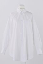 【エンフォルド/ENFOLD】のC/PEブロード サークル SH/シャツ 人気、トレンドファッション・服の通販 founy(ファニー) ファッション Fashion レディースファッション Fashion for Women トップス・カットソー Cut & Sew Tops シャツ・ブラウス・オフィスカジュアル Elegant Blouses & Button-Ups サークル Circle, Round Design スリーブ Sleeve, Long Sleeve / Short Sleeve パターン Pattern, Design Print ブロード Broadcloth, Fine Cotton モチーフ Motif, Design Theme ロング Long, Long-Length thumbnail ホワイト|ID: prp329100004905557 ipo3291000000036722730