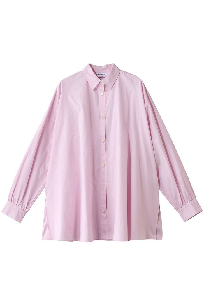 【ナゴンスタンス/nagonstans】の80オックス ワイドフレア SH/シャツ インテリア・キッズ・メンズ・レディースファッション・服の通販 founy(ファウニー) https://founy.com/ ファッション Fashion レディースファッション Fashion for Women トップス・カットソー Cut & Sew Tops シャツ・ブラウス・オフィスカジュアル Elegant Blouses & Button-Ups オックス Oxford Fabric スリーブ Sleeve, Long Sleeve / Short Sleeve ドレープ Drape, Draping Fabric フレア Flare, Flared ロング Long, Long-Length ワイド Wide, Wide Fit |ID: prp329100004905587 ipo3291000000036722998