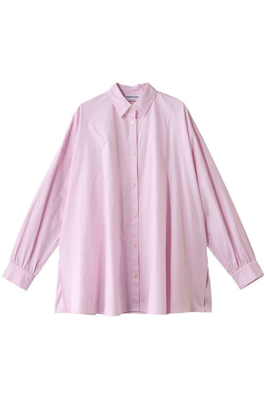 【ナゴンスタンス/nagonstans】の80オックス ワイドフレア SH/シャツ 人気、トレンドファッション・服の通販 founy(ファニー) 　ファッション　Fashion　レディースファッション　Fashion for Women　トップス・カットソー　Cut & Sew Tops　シャツ・ブラウス・オフィスカジュアル　Elegant Blouses & Button-Ups　オックス　Oxford Fabric　スリーブ　Sleeve, Long Sleeve / Short Sleeve　ドレープ　Drape, Draping Fabric　フレア　Flare, Flared　ロング　Long, Long-Length　ワイド　Wide, Wide Fit　 other-1|ID: prp329100004905587 ipo3291000000036722998