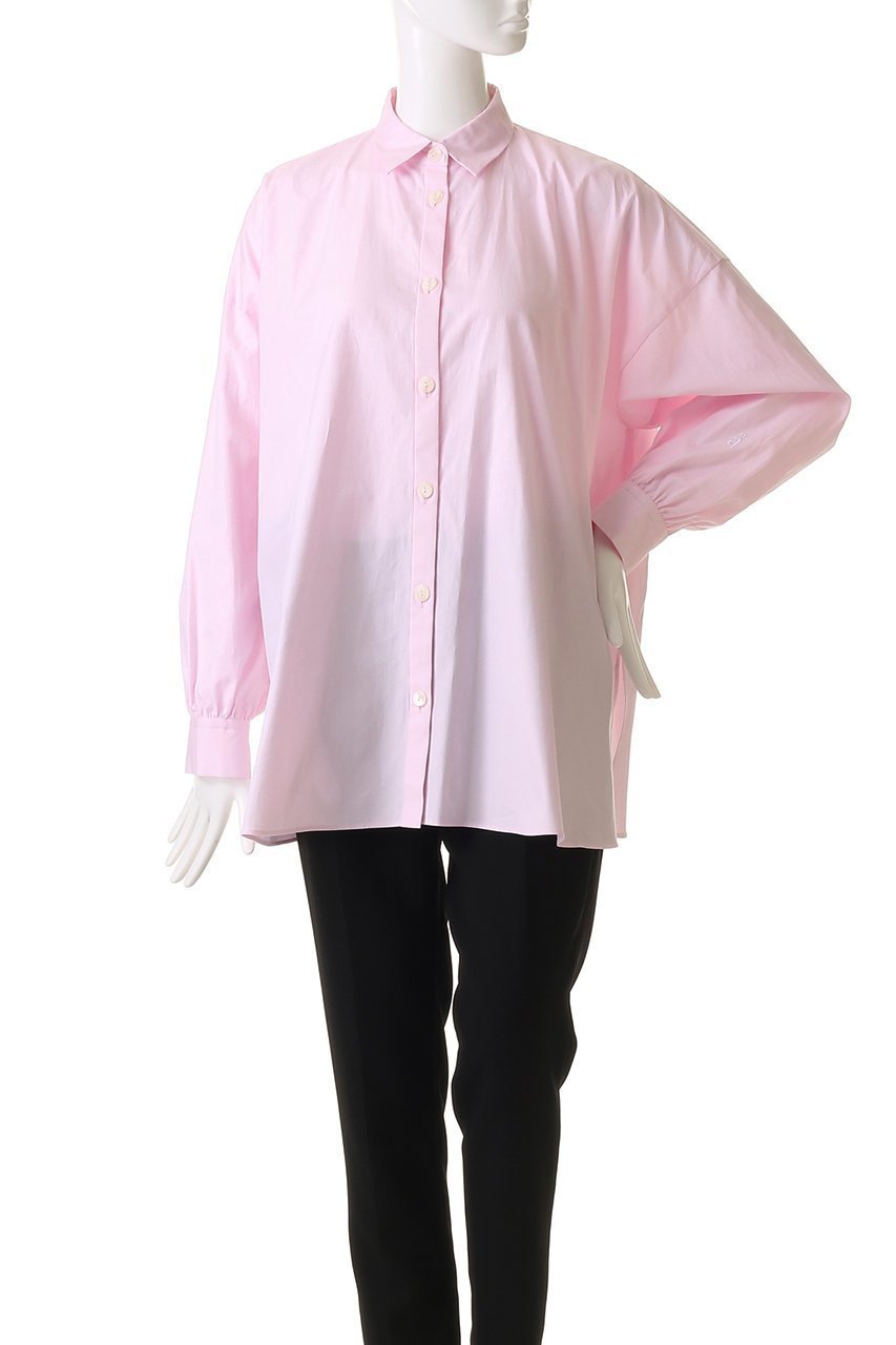 【ナゴンスタンス/nagonstans】の80オックス ワイドフレア SH/シャツ 人気、トレンドファッション・服の通販 founy(ファニー) 　ファッション　Fashion　レディースファッション　Fashion for Women　トップス・カットソー　Cut & Sew Tops　シャツ・ブラウス・オフィスカジュアル　Elegant Blouses & Button-Ups　オックス　Oxford Fabric　スリーブ　Sleeve, Long Sleeve / Short Sleeve　ドレープ　Drape, Draping Fabric　フレア　Flare, Flared　ロング　Long, Long-Length　ワイド　Wide, Wide Fit　other-2|ID: prp329100004905587 ipo3291000000036723001