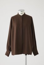 【リムアーク/RIM.ARK】のChic volume sleeve SH/シャツ ブラウン|ID: prp329100004905602 ipo3291000000036723126