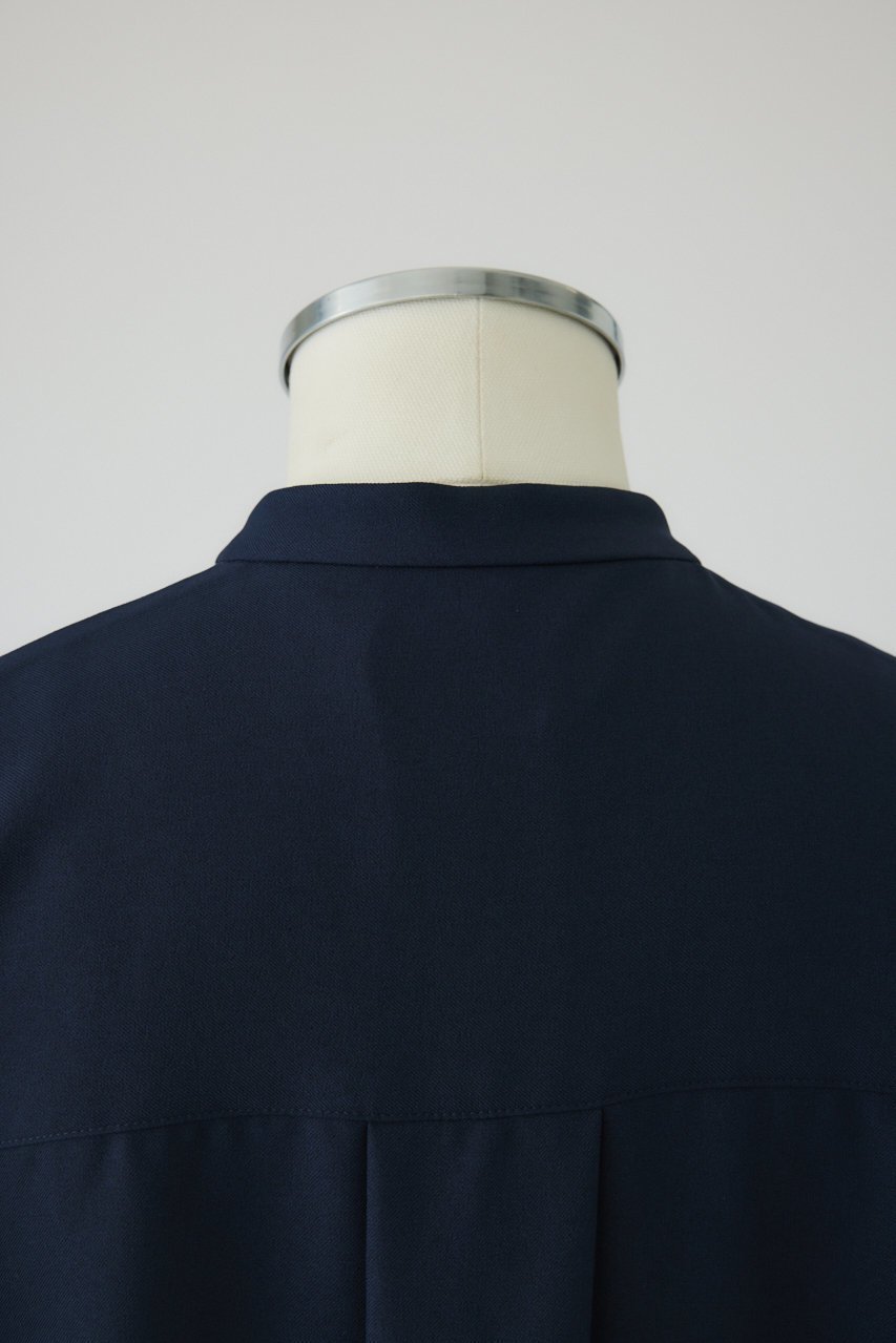 【リムアーク/RIM.ARK】のOversize stand collar SH/シャツ 人気、トレンドファッション・服の通販 founy(ファニー) 　ファッション　Fashion　レディースファッション　Fashion for Women　トップス・カットソー　Cut & Sew Tops　シャツ・ブラウス・オフィスカジュアル　Elegant Blouses & Button-Ups　スリーブ　Sleeve, Long Sleeve / Short Sleeve　セットアップ　Set-Up, Coordinated Outfit　ロング　Long, Long-Length　other-5|ID: prp329100004905603 ipo3291000000036723143