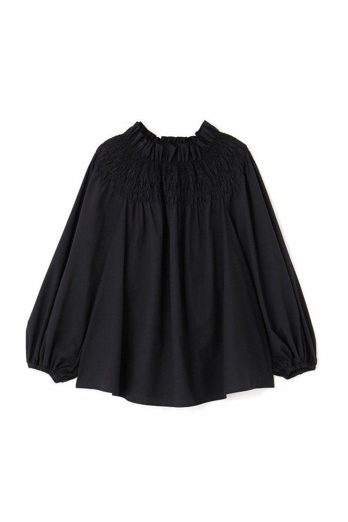 【アドーア/ADORE】のフルダルクロスブラウス インテリア・キッズ・メンズ・レディースファッション・服の通販 founy(ファウニー) https://founy.com/ ファッション Fashion レディースファッション Fashion for Women トップス・カットソー Cut & Sew Tops シャツ・ブラウス・オフィスカジュアル Elegant Blouses & Button-Ups コンパクト Compact, Small Size スモッキング Smocking, Gathered Stitching スリーブ Sleeve, Long Sleeve / Short Sleeve タフタ Taffeta, Structured Fabric ボトム Bottoms, Lower Wear ロング Long, Long-Length |ID: prp329100004905618 ipo3291000000036723316