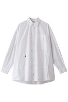 【ナゴンスタンス/nagonstans】のT/Cブロード フレア SH/シャツ 人気、トレンドファッション・服の通販 founy(ファニー) ファッション Fashion レディースファッション Fashion for Women トップス・カットソー Cut & Sew Tops シャツ・ブラウス・オフィスカジュアル Elegant Blouses & Button-Ups スリーブ Sleeve, Long Sleeve / Short Sleeve フレア Flare, Flared フロント Front, Front Design ブロード Broadcloth, Fine Cotton ロング Long, Long-Length thumbnail Salt|ID: prp329100004905641 ipo3291000000036723600