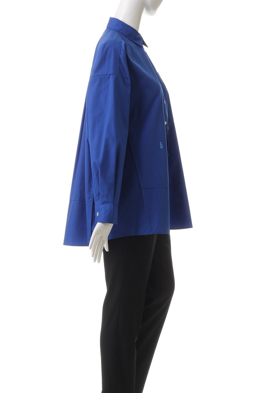 【ナゴンスタンス/nagonstans】のT/Cブロード フレア SH/シャツ 人気、トレンドファッション・服の通販 founy(ファニー) 　ファッション　Fashion　レディースファッション　Fashion for Women　トップス・カットソー　Cut & Sew Tops　シャツ・ブラウス・オフィスカジュアル　Elegant Blouses & Button-Ups　スリーブ　Sleeve, Long Sleeve / Short Sleeve　フレア　Flare, Flared　フロント　Front, Front Design　ブロード　Broadcloth, Fine Cotton　ロング　Long, Long-Length　other-3|ID: prp329100004905641 ipo3291000000036723603