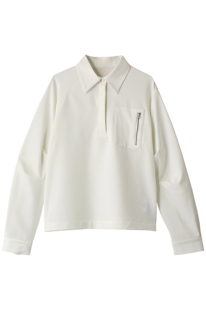 【リムアーク/RIM.ARK】のSleeve tuck asymmetry tops/トップス インテリア・キッズ・メンズ・レディースファッション・服の通販 founy(ファウニー) https://founy.com/ ファッション Fashion レディースファッション Fashion for Women トップス・カットソー Cut & Sew Tops シャツ・ブラウス・オフィスカジュアル Elegant Blouses & Button-Ups コンパクト Compact, Small Size ストレッチ Stretch, Stretchy Fabric スリーブ Sleeve, Long Sleeve / Short Sleeve ポケット Pocket, Pocket Detail マニッシュ Mannish, Boyish ロング Long, Long-Length |ID: prp329100004905643 ipo3291000000036723621