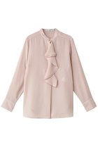 【ベイジ,/BEIGE,】のSTOW(ストー)/バンドカラーフリルブラウス 人気、トレンドファッション・服の通販 founy(ファニー) ファッション Fashion レディースファッション Fashion for Women トップス・カットソー Cut & Sew Tops シャツ・ブラウス・オフィスカジュアル Elegant Blouses & Button-Ups なめらか Smooth, Silky Texture ジャケット Jacket, Outerwear ジョーゼット Georgette, Semi-Sheer Fabric スリーブ Sleeve, Long Sleeve / Short Sleeve フリル Frill, Ruffle ロング Long, Long-Length 人気 Popular, Best Seller 今季 This Season, Current Season 定番 Standard, Basic Item thumbnail Nude|ID: prp329100004905656 ipo3291000000036723763