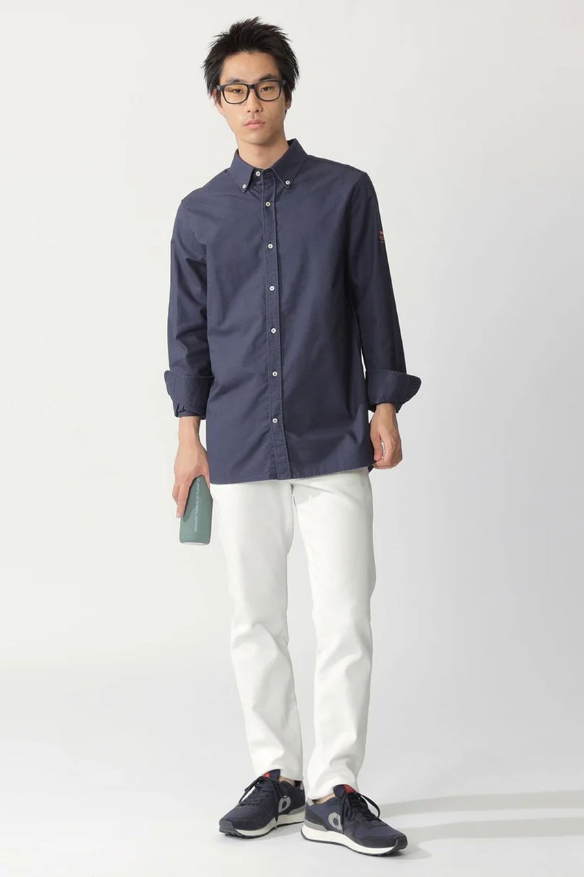 【エコアルフ/ECOALF / MEN】の【MEN】ANTONIO ボタンダウン シャツ / ANTONIO SHIRT MAN 人気、トレンドファッション・服の通販 founy(ファニー) 　ファッション　Fashion　メンズファッション　Fashion for Men　おすすめ　Recommended / Our Picks　なめらか　Smooth, Silky Texture　インナー　Innerwear　スリーブ　Sleeve, Long Sleeve / Short Sleeve　ダウン　Down, Puffer　ベーシック　Basic, Essential　ロング　Long, Long-Length　other-2|ID: prp329100004905663 ipo3291000000036723856