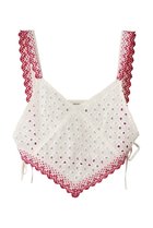 【マルティニーク/martinique】の【CURRENTAGE】エンブロイダリーレイヤードブラウス 人気、トレンドファッション・服の通販 founy(ファニー) ファッション Fashion レディースファッション Fashion for Women トップス・カットソー Cut & Sew Tops キャミソール&ノースリーブ Camisoles & Sleeveless Tops シャツ・ブラウス・オフィスカジュアル Elegant Blouses & Button-Ups エンブロイダリー Embroidery Design コンパクト Compact, Small Size シンプル Simple, Minimal ノースリーブ Sleeveless, No-Sleeve 夏 Summer 春 Spring S/S・春夏 SS, Spring/Summer, Warm Season thumbnail ホワイト|ID: prp329100004905693 ipo3291000000036724459