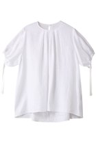 【プレインピープル/PLAIN PEOPLE】のパディストリネン半袖ブラウス 人気、トレンドファッション・服の通販 founy(ファニー) ファッション Fashion レディースファッション Fashion for Women トップス・カットソー Cut & Sew Tops シャツ・ブラウス・オフィスカジュアル Elegant Blouses & Button-Ups ショート Short, Short Length スリーブ Sleeve, Long Sleeve / Short Sleeve フェミニン Feminine, Girly フラット Flat, Flat Shoes リネン Linen, Linen Fabric 半袖 Short Sleeve, Half Sleeve thumbnail ホワイト|ID: prp329100004905729 ipo3291000000036725088