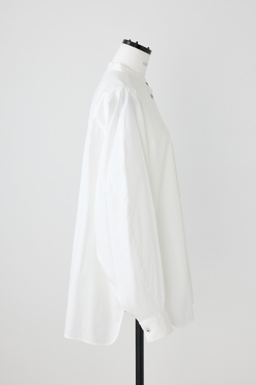 【ナゴンスタンス/nagonstans】のT/Cブロード アシンメスリーブ All-round SH/シャツ 人気、トレンドファッション・服の通販 founy(ファニー) 　ファッション　Fashion　レディースファッション　Fashion for Women　トップス・カットソー　Cut & Sew Tops　シャツ・ブラウス・オフィスカジュアル　Elegant Blouses & Button-Ups　アシンメトリー　Asymmetrical Style　シンプル　Simple, Minimal　スリーブ　Sleeve, Long Sleeve / Short Sleeve　ブロード　Broadcloth, Fine Cotton　ベーシック　Basic, Essential　ポケット　Pocket, Pocket Detail　ロング　Long, Long-Length　other-4|ID: prp329100004905752 ipo3291000000036725561