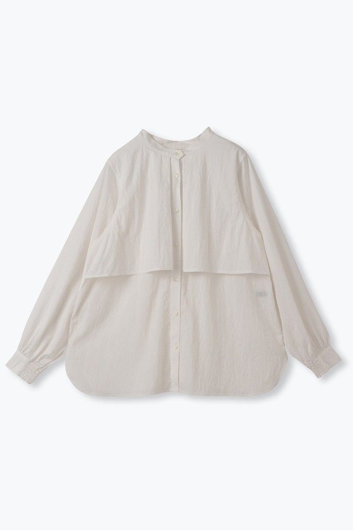 【レリル/lelill】の2WAY フラップBL インテリア・キッズ・メンズ・レディースファッション・服の通販 founy(ファウニー) https://founy.com/ ファッション Fashion レディースファッション Fashion for Women トップス・カットソー Cut & Sew Tops シャツ・ブラウス・オフィスカジュアル Elegant Blouses & Button-Ups ギャザー Gathered, Ruffled シンプル Simple, Minimal スリーブ Sleeve, Long Sleeve / Short Sleeve タフタ Taffeta, Structured Fabric フラップ Flap, Flap Pocket フロント Front, Front Design ロング Long, Long-Length ヴィンテージ Vintage Style |ID: prp329100004905757 ipo3291000000036725719