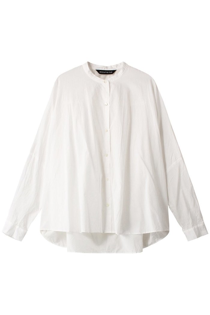 【ミズイロ インド/mizuiro ind】のバックギャザーワイドシャツ インテリア・キッズ・メンズ・レディースファッション・服の通販 founy(ファニー) https://founy.com/ ファッション Fashion レディースファッション Fashion for Women トップス・カットソー Cut & Sew Tops シャツ・ブラウス・オフィスカジュアル Elegant Blouses & Button-Ups バッグ Bags ギャザー Gathered, Ruffled シアー Sheer, See-Through スリーブ Sleeve, Long Sleeve / Short Sleeve ポンチョ Poncho, Cape Style ロング Long, Long-Length |ID: prp329100004905771 ipo3291000000036726102