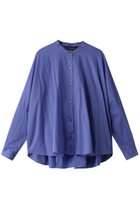 【ミズイロ インド/mizuiro ind】のバックギャザーワイドシャツ ブルー|ID: prp329100004905771 ipo3291000000036726105