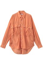 【キャサリンハムネット/KATHARINE HAMNETT LONDON】のパラシュートロングテールシャツ オレンジ|ID: prp329100004905828 ipo3291000000036726851