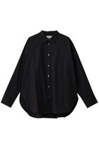 【ミディウミソリッド/MIDIUMISOLID】のベーシックバックギャザーシャツ black|ID: prp329100004905888 ipo3291000000036727384