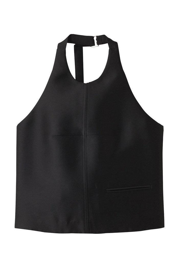 【プランク プロジェクト/PRANK PROJECT】のホルタートップ / Halter Top インテリア・キッズ・メンズ・レディースファッション・服の通販 founy(ファニー) https://founy.com/ ファッション Fashion レディースファッション Fashion for Women トップス・カットソー Cut & Sew Tops キャミソール&ノースリーブ Camisoles & Sleeveless Tops シャツ・ブラウス・オフィスカジュアル Elegant Blouses & Button-Ups カッティング Cutting Detail シルク Silk, 100% Silk スーツ Suit, Formalwear チェック Check, Plaid, Tartan ノースリーブ Sleeveless, No-Sleeve ベスト Vest, Waistcoat ポケット Pocket, Pocket Detail 夏 Summer |ID: prp329100004905891 ipo3291000000036727407