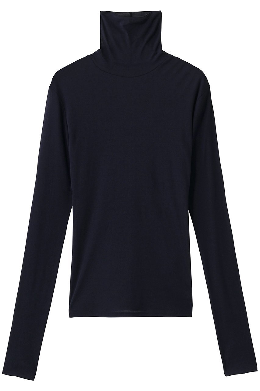 【スタニングルアー/STUNNING LURE】のインナーカラータートル インテリア・キッズ・メンズ・レディースファッション・服の通販 founy(ファニー) 　ファッション　Fashion　レディースファッション　Fashion for Women　トップス・カットソー　Cut & Sew Tops　シャツ・ブラウス・オフィスカジュアル　Elegant Blouses & Button-Ups　ロングTシャツ・Tシャツ　Longline T-Shirts & Tees　カットソー・ベーシックTシャツ　Cut-and-Sewn Tops / Stretch Tees & Basics　おすすめ　Recommended / Our Picks　インナー　Innerwear　キャミソール　Camisole, Spaghetti Strap Top　シアー　Sheer, See-Through　スウェット / スエット　Sweatshirt, Sweatwear　スリーブ　Sleeve, Long Sleeve / Short Sleeve　タートル　Turtleneck, Turtle Collar　トレンド　Trend, Trending Now　ロング　Long, Long-Length　ネイビー|ID: prp329100004905899 ipo3291000000036727483